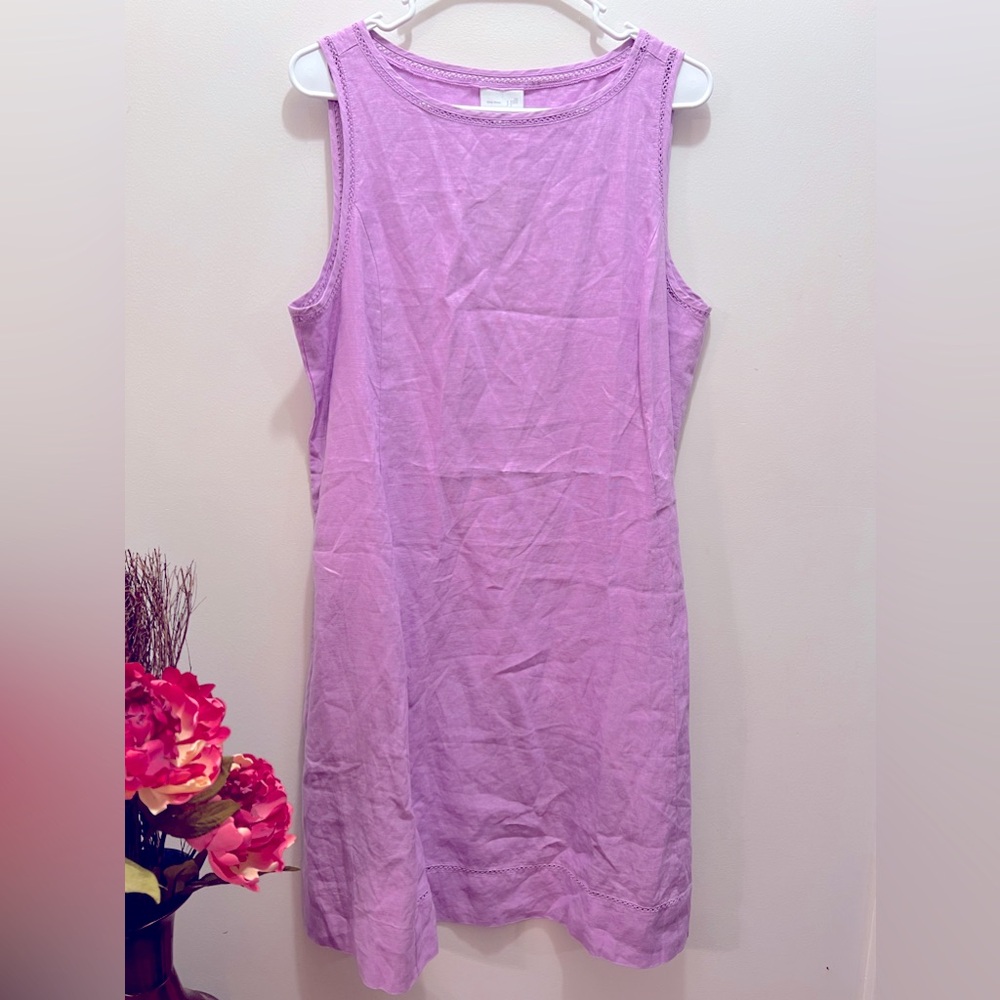 J.Jill purple dress Sz M